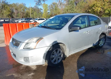 2010 Nissan Sentra 2.0Sr из США, поврежденный, VIN 3N1AB6AP2AL685896